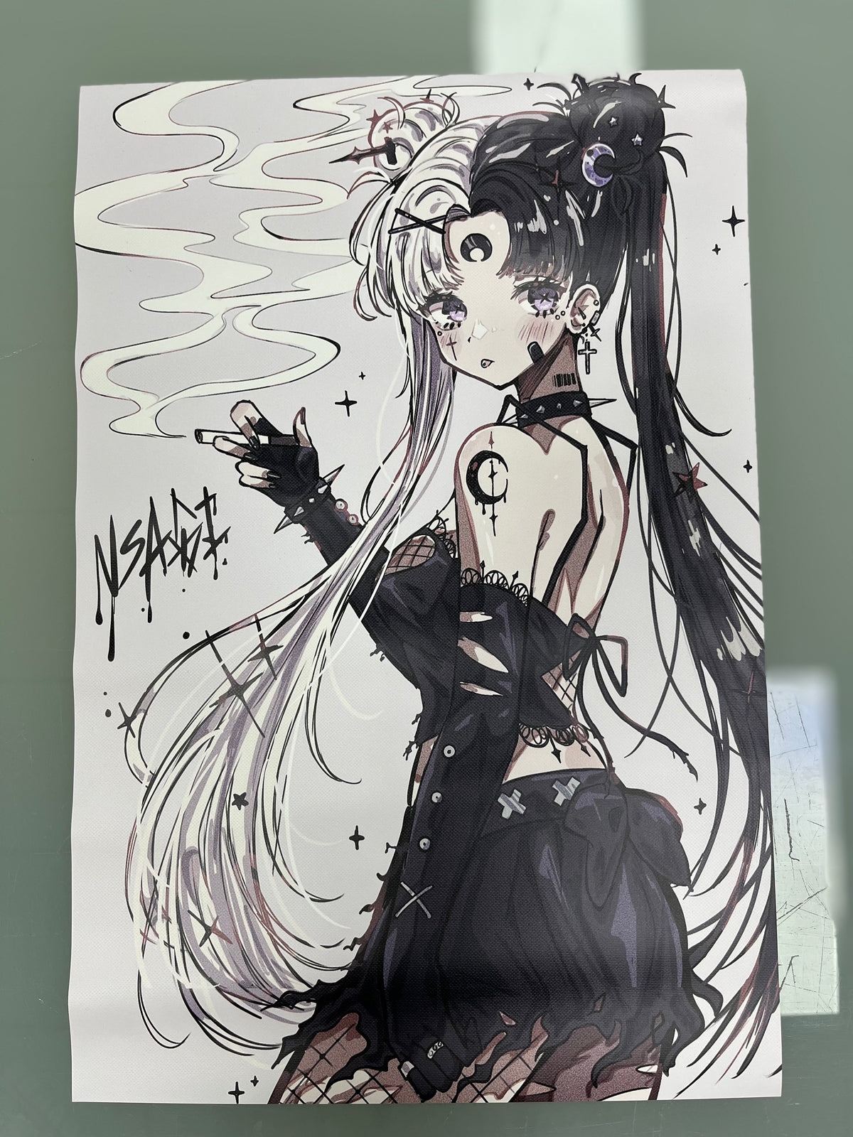Goth Sailormoon Poster