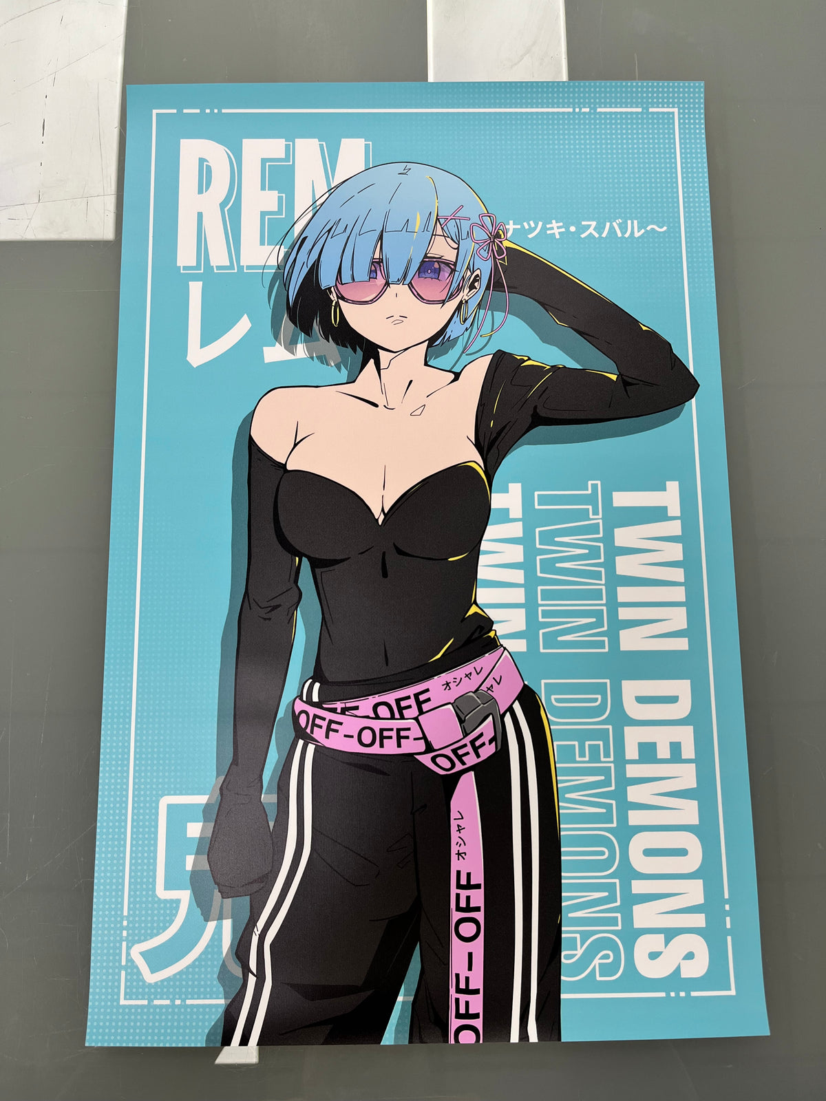 Rem Drip Poster